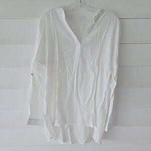 AlvaQ WOMEN’S WHITE LONG SLEEVE TOP SIZE Small